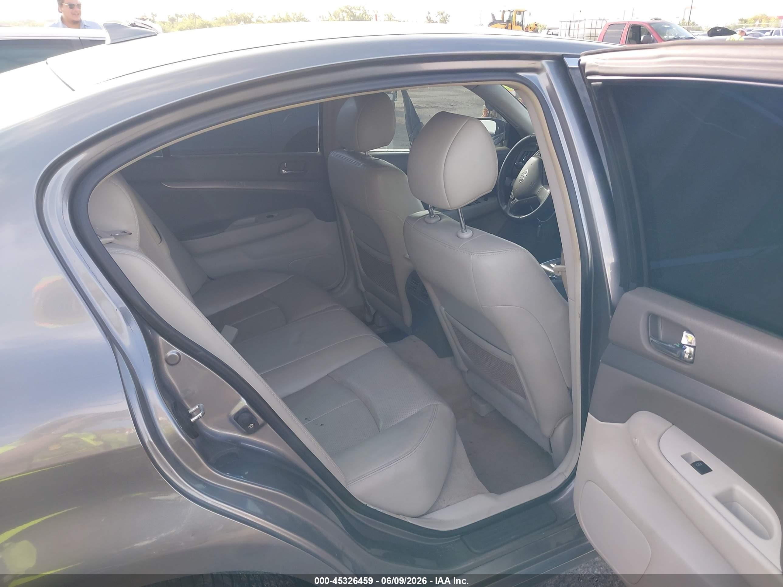 2012 Infiniti G25 Journey Gray vin: JN1DV6AP0CM811489