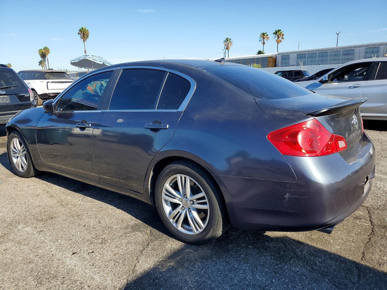 2011 Infiniti G25 Sedan Base Gray vin: JN1DV6AP1BM601062