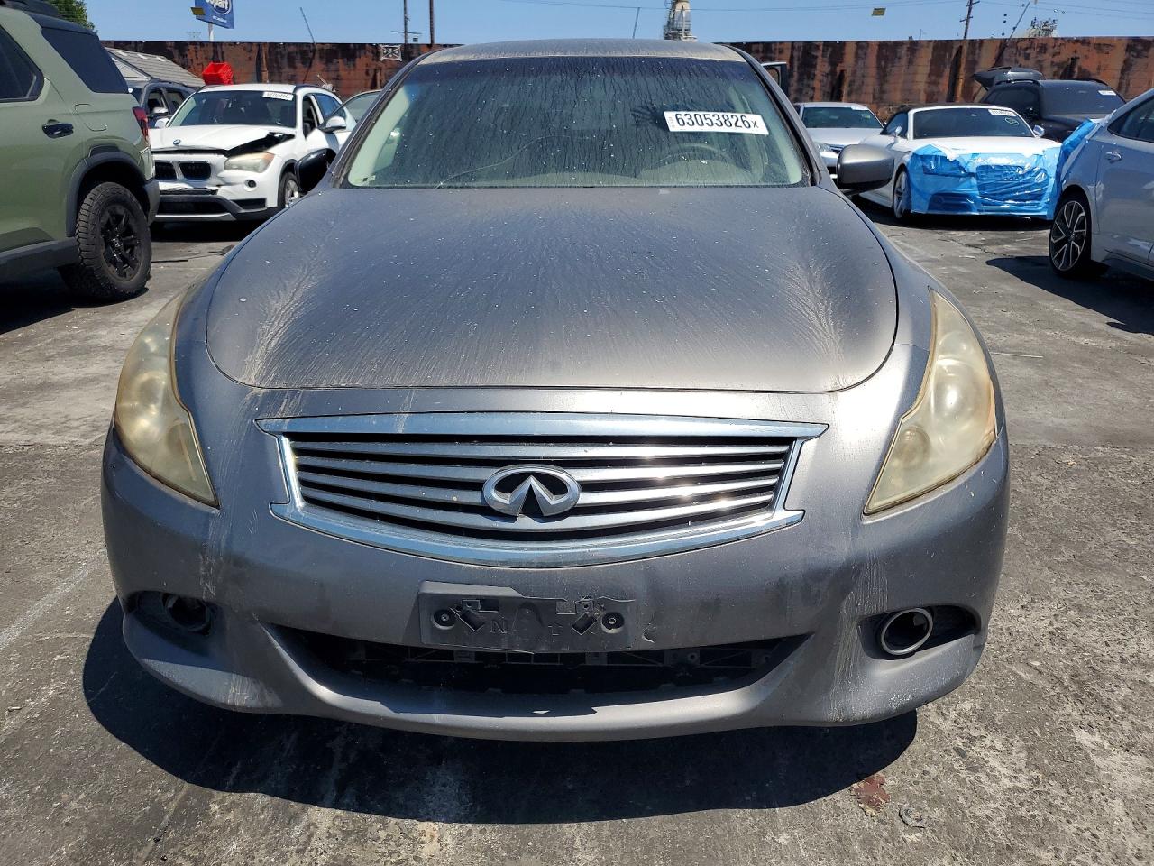 2012 Infiniti G25 Sedan Base Серый vin: JN1DV6AP1CM811484