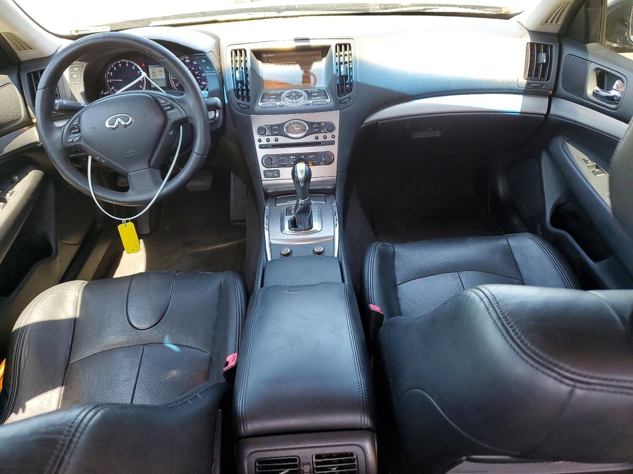 2011 Infiniti G25 Sedan Base Черный vin: JN1DV6AP2BM600695