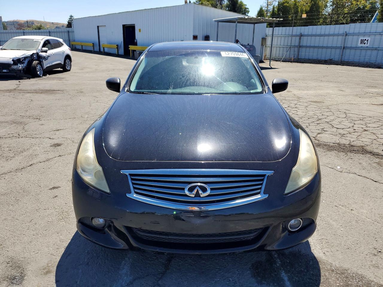 2011 Infiniti G25 Sedan Base Черный vin: JN1DV6AP2BM600695
