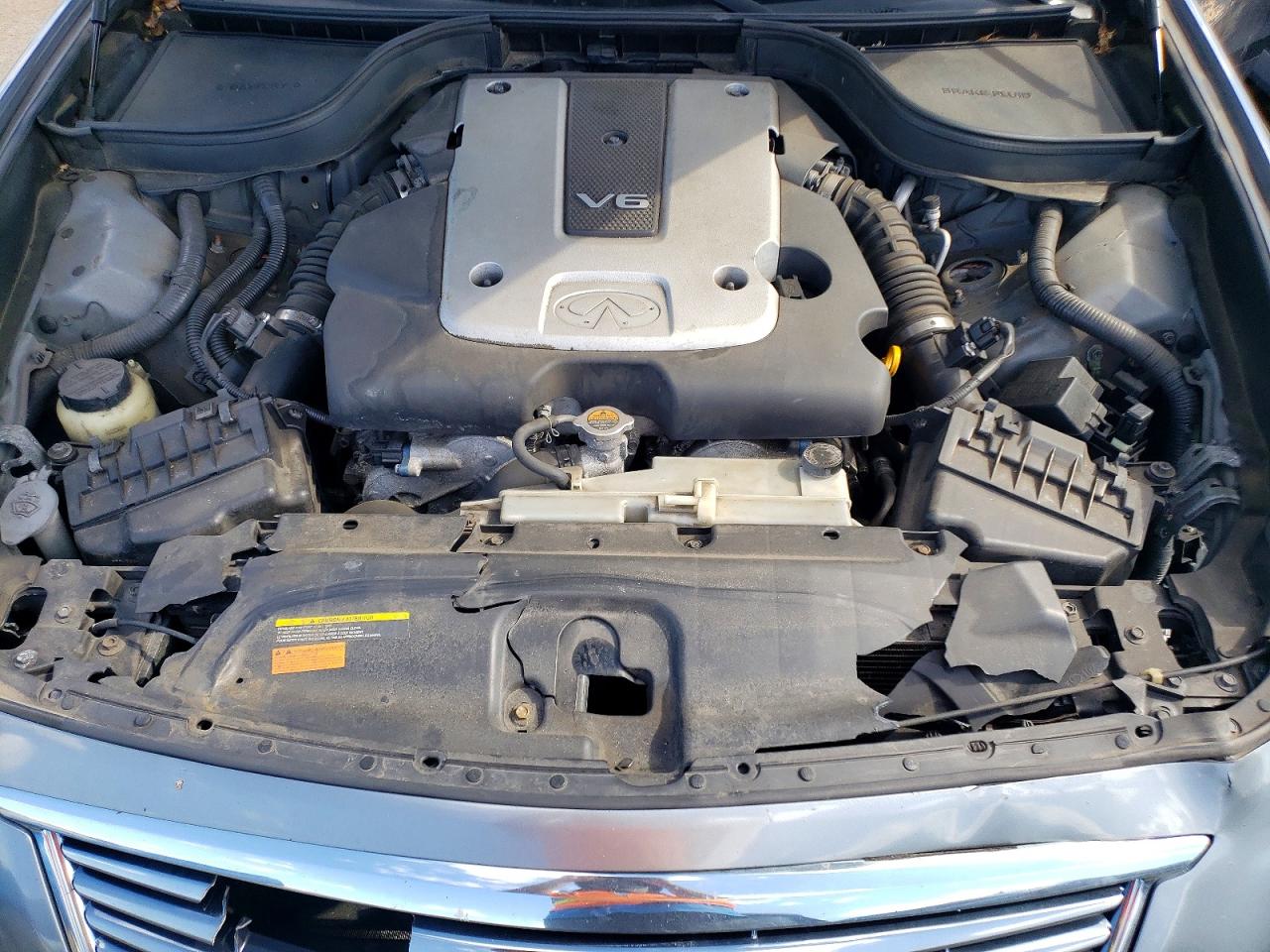 2011 Infiniti G25 Sedan Base Gray vin: JN1DV6AP2BM602592
