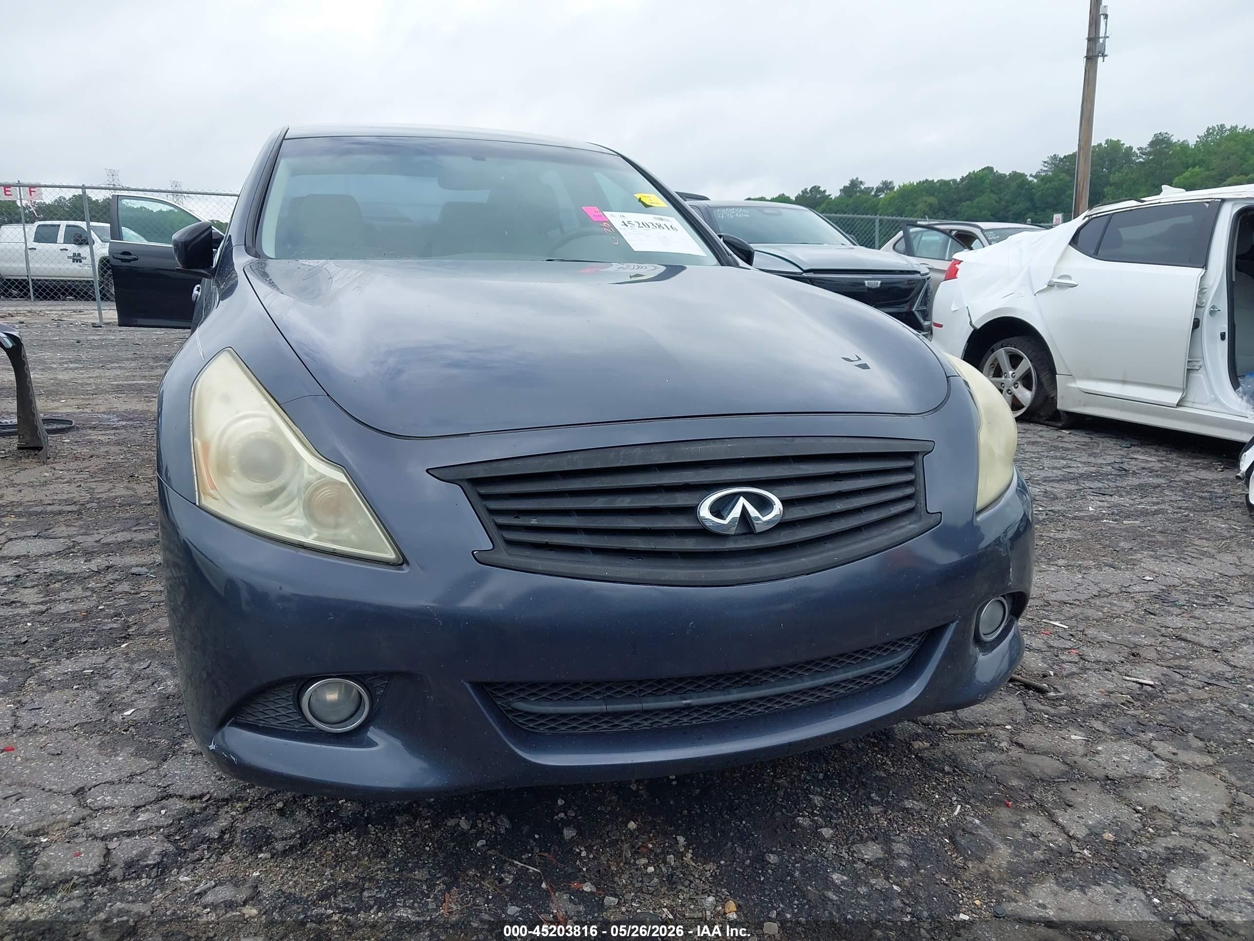 2011 Infiniti G25 Journey Blue vin: JN1DV6AP2BM602690