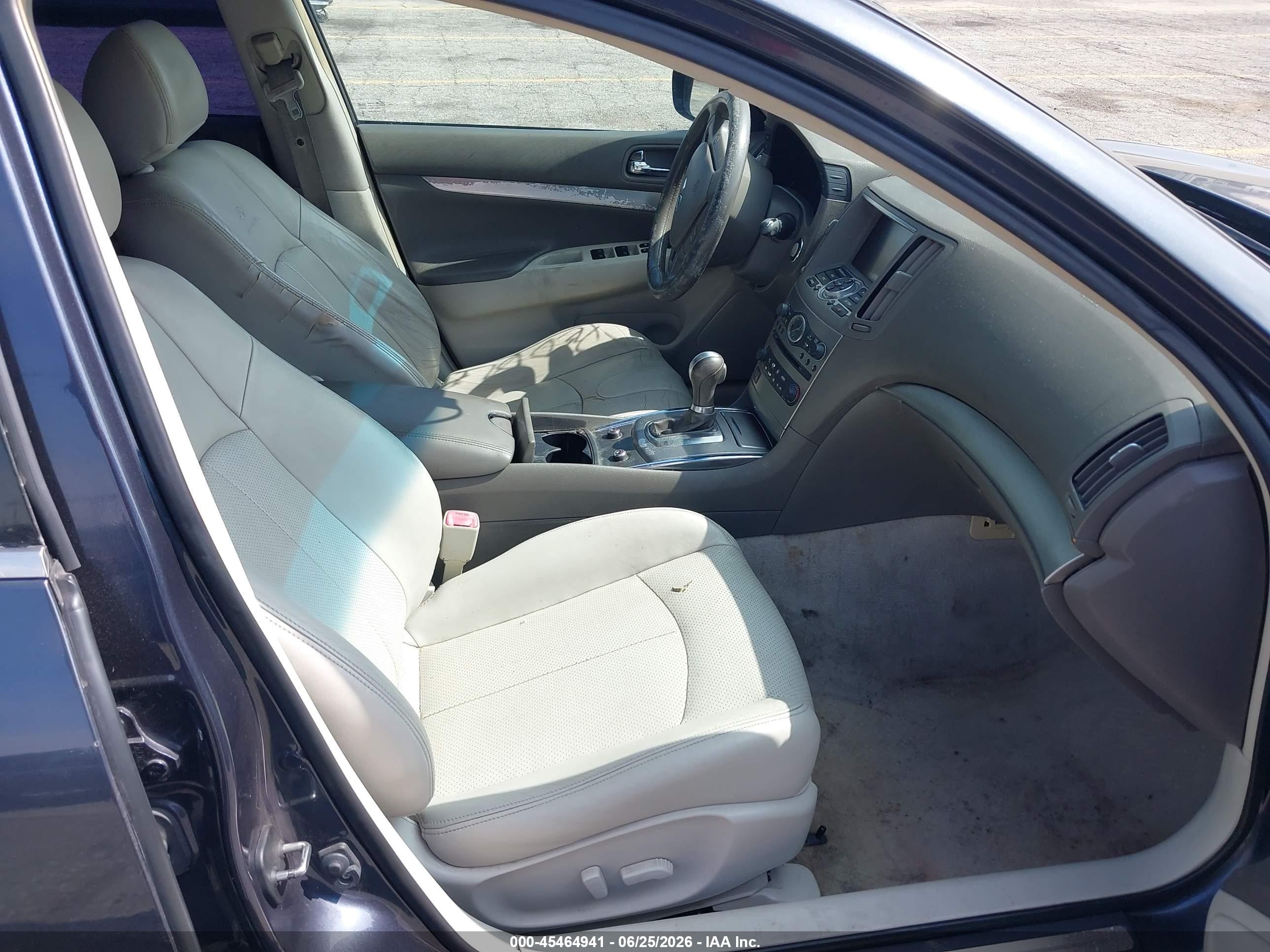 2011 Infiniti G25 Journey Blue vin: JN1DV6AP2BM830883