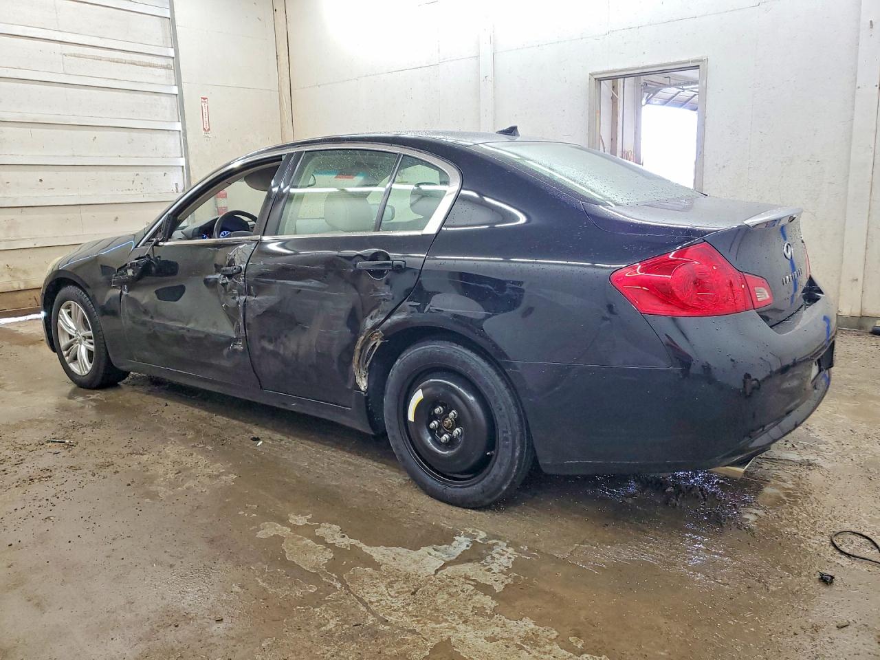 2012 Infiniti G25 Sedan Base Black vin: JN1DV6AP2CM701222