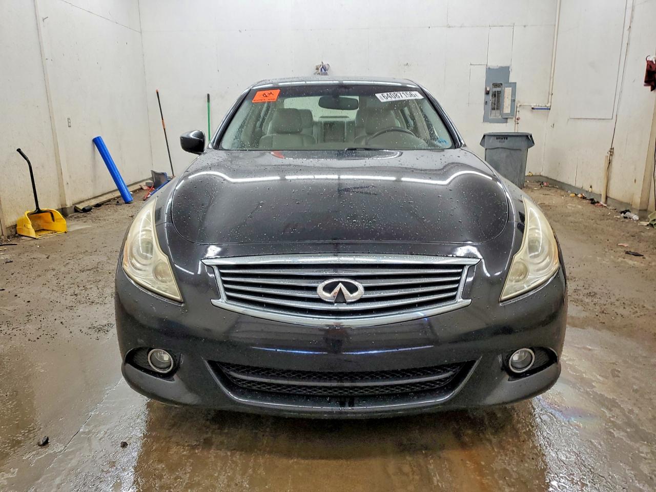 2012 Infiniti G25 Sedan Base Black vin: JN1DV6AP2CM701222