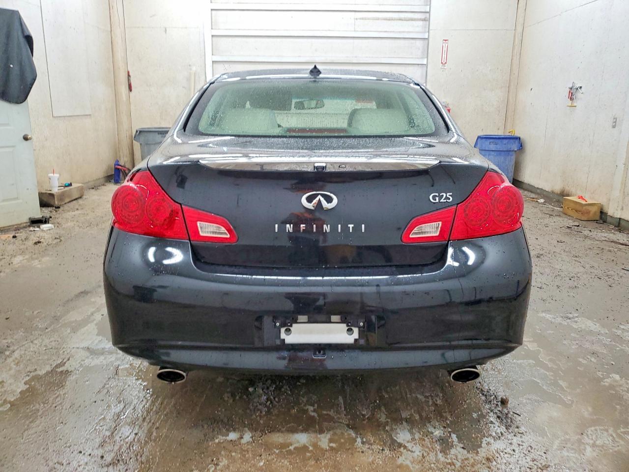 2012 Infiniti G25 Sedan Base Black vin: JN1DV6AP2CM701222