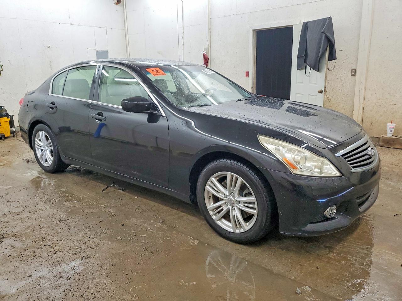 2012 Infiniti G25 Sedan Base Black vin: JN1DV6AP2CM701222