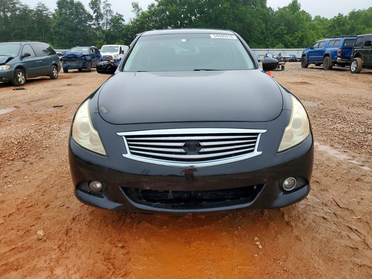 2012 Infiniti G25 Base Blue vin: JN1DV6AP2CM810263