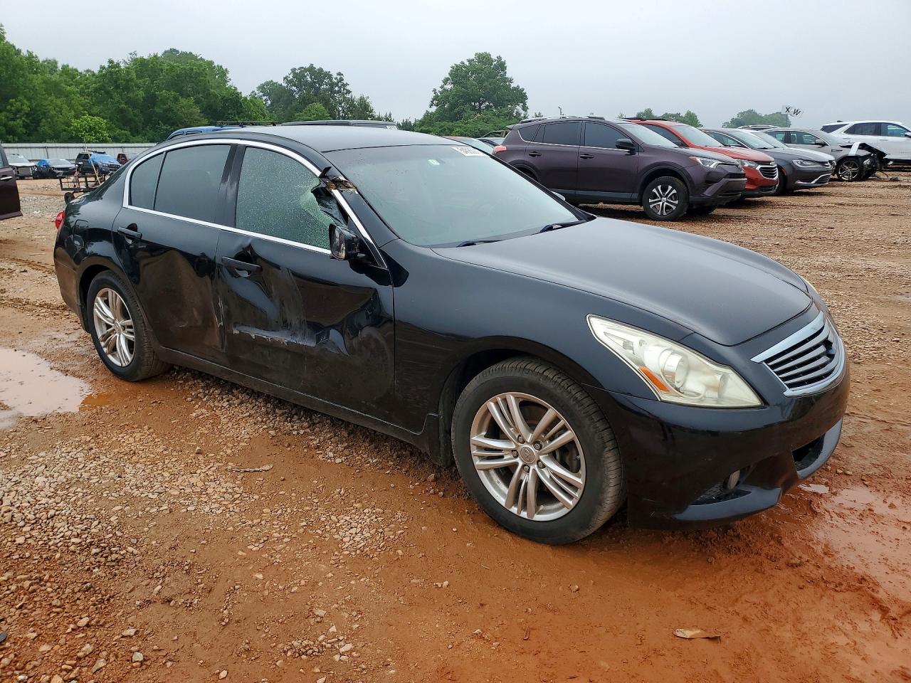 2012 Infiniti G25 Base Blue vin: JN1DV6AP2CM810263