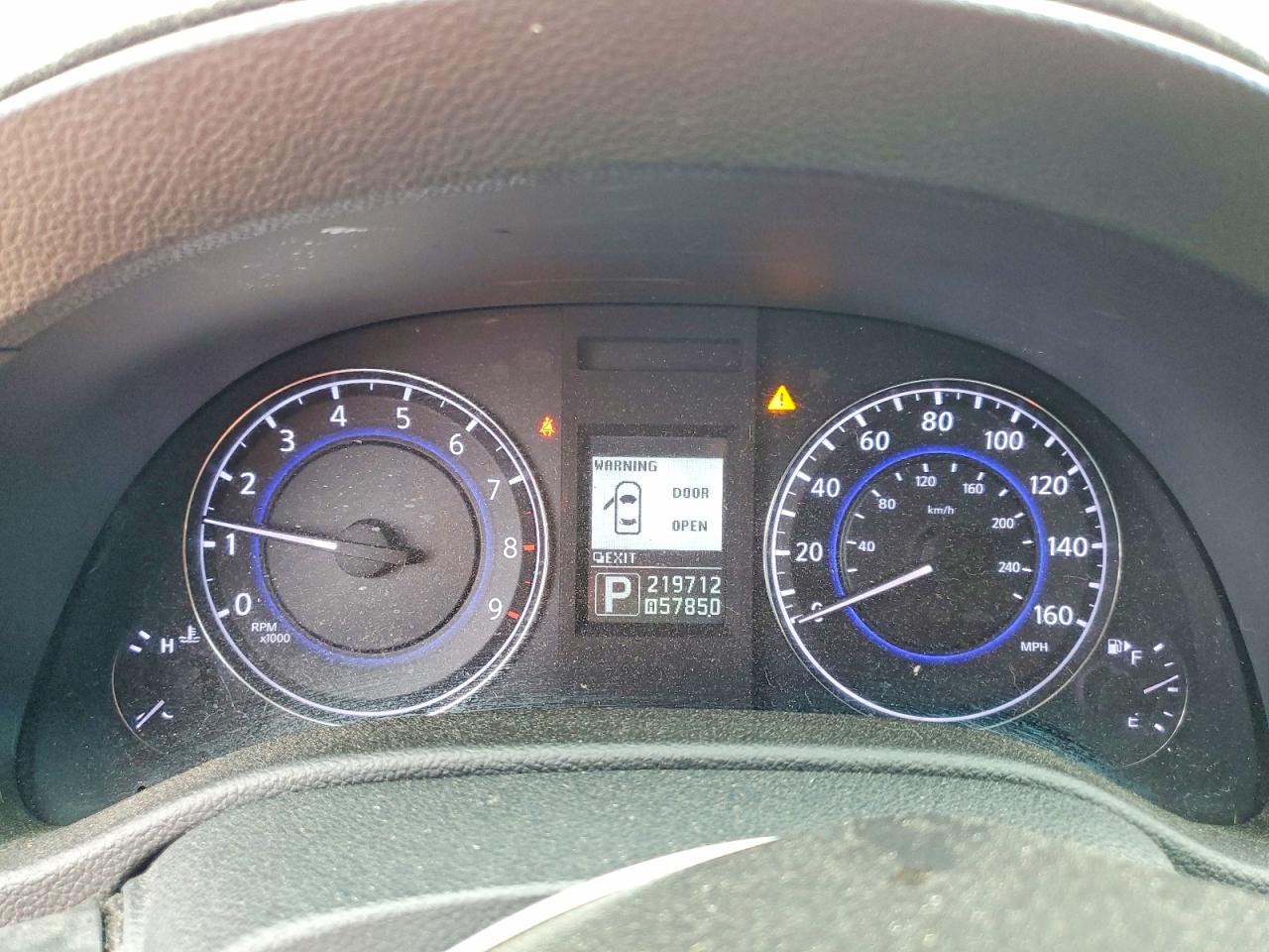 2012 Infiniti G25 Base Blue vin: JN1DV6AP2CM810263