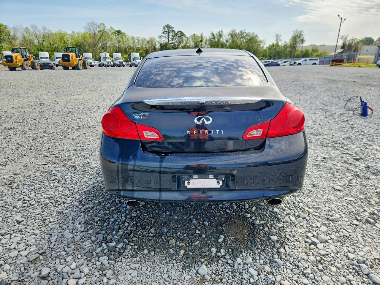 2012 Infiniti G25 Sedan Base Black vin: JN1DV6AP6CM811531