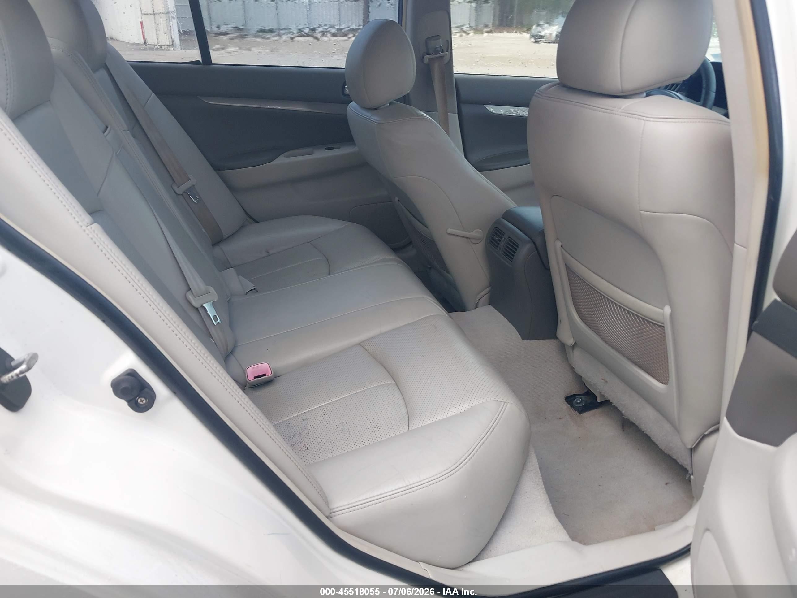 2012 Infiniti G25 Journey White vin: JN1DV6AP8CM812499