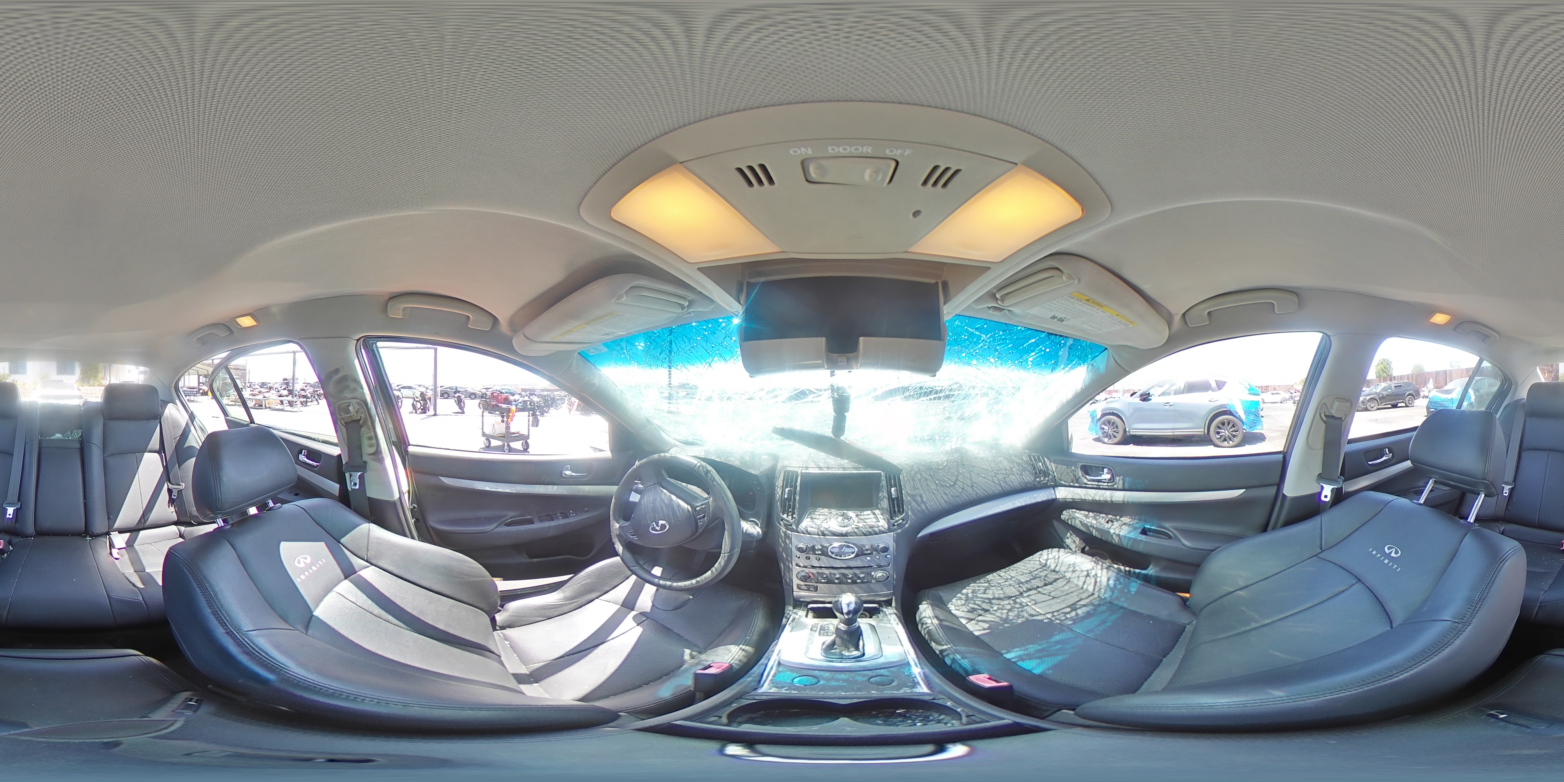 2011 Infiniti G25 Sedan Base Gray vin: JN1DV6AP9BM602816