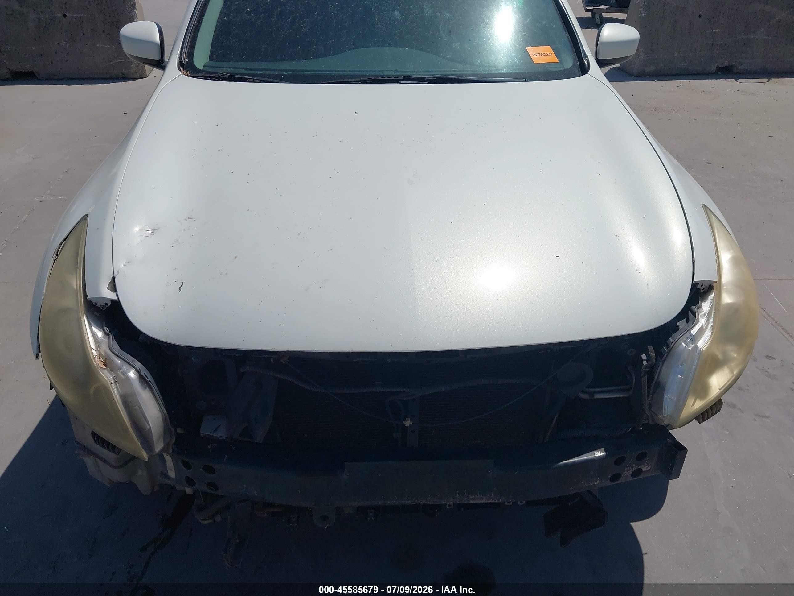 2011 Infiniti G25 Journey White vin: JN1DV6AP9BM831190