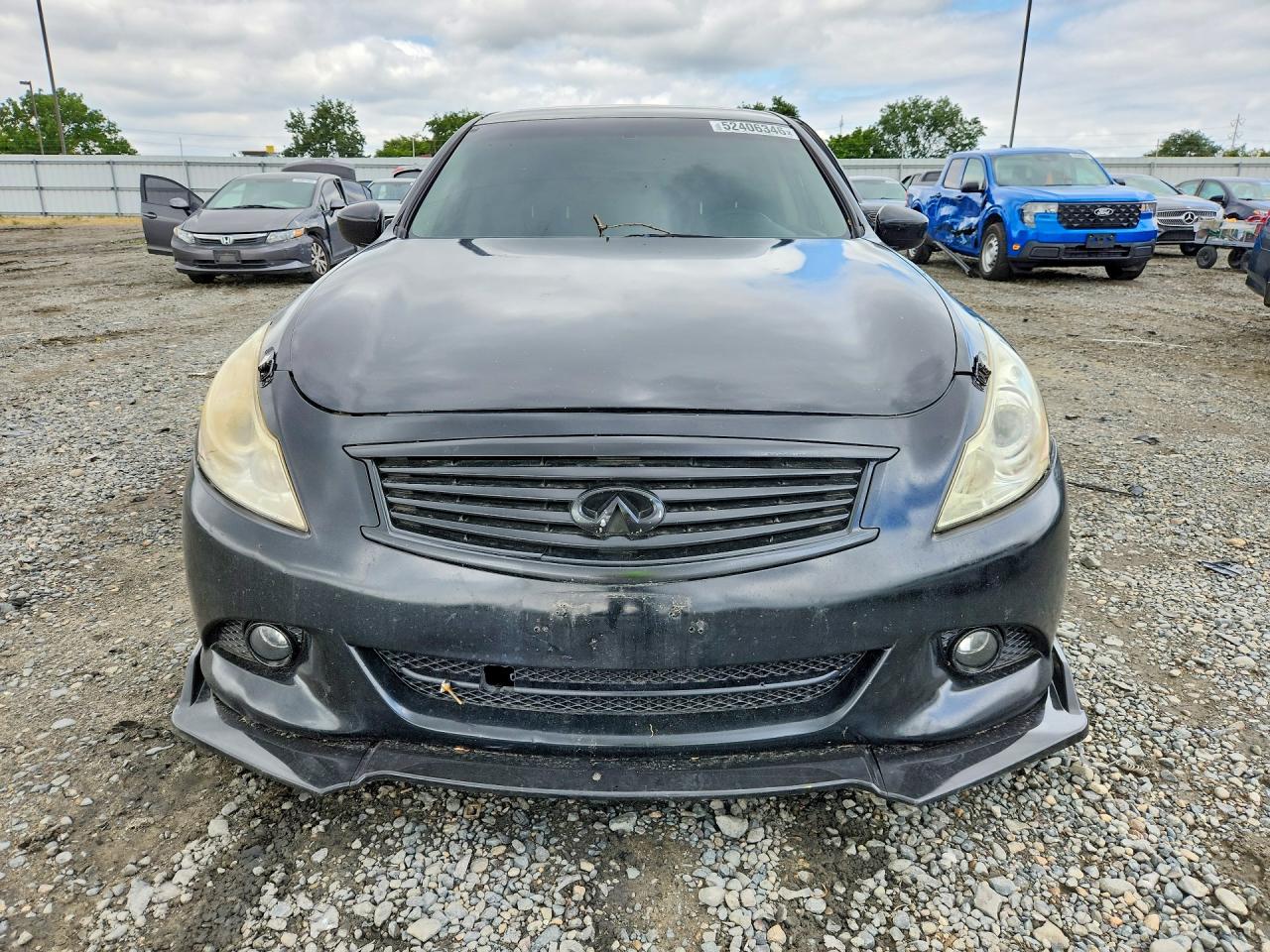 2012 Infiniti G35 Black vin: JN1DV6AP9CM810938