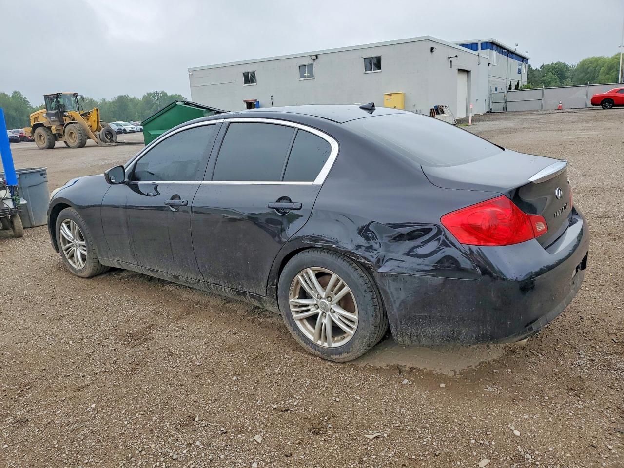 2011 Infiniti G25 Sedan Base Black vin: JN1DV6APXBM604123