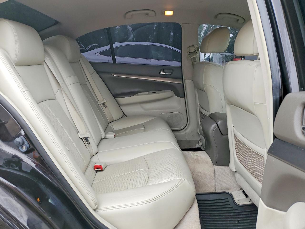 2011 Infiniti G25 Sedan Base Black vin: JN1DV6APXBM604123
