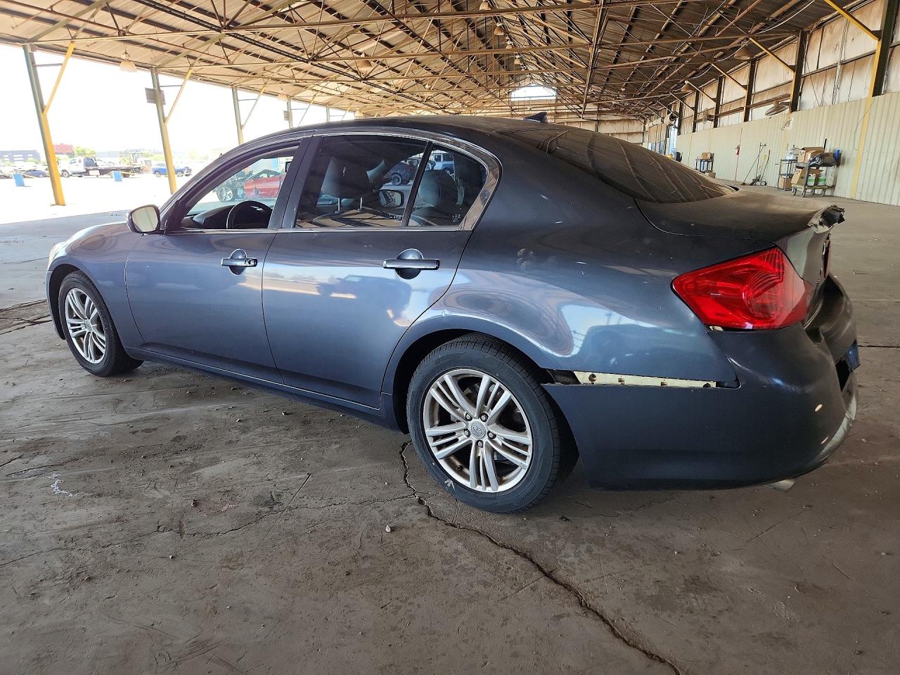 2012 Infiniti G25 Sedan Base Gray vin: JN1DV6APXCM700027