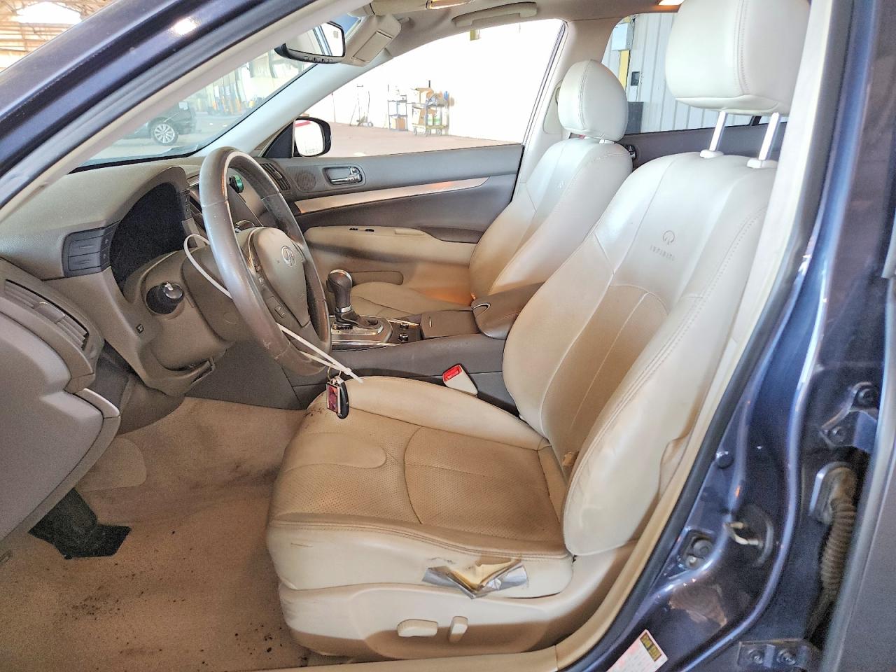 2012 Infiniti G25 Sedan Base Gray vin: JN1DV6APXCM700027