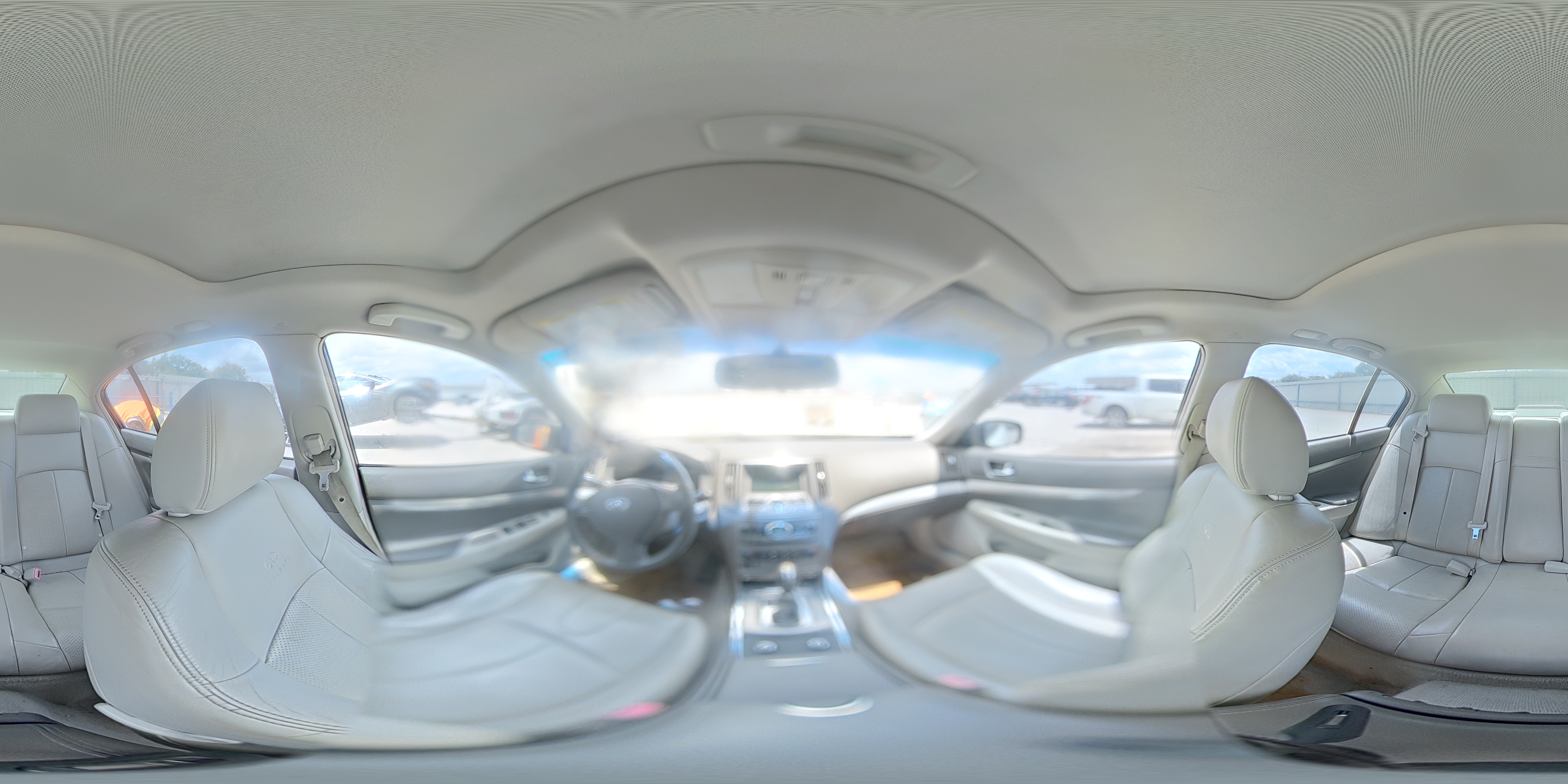2012 Infiniti G25 Sedan Base White vin: JN1DV6APXCM810284
