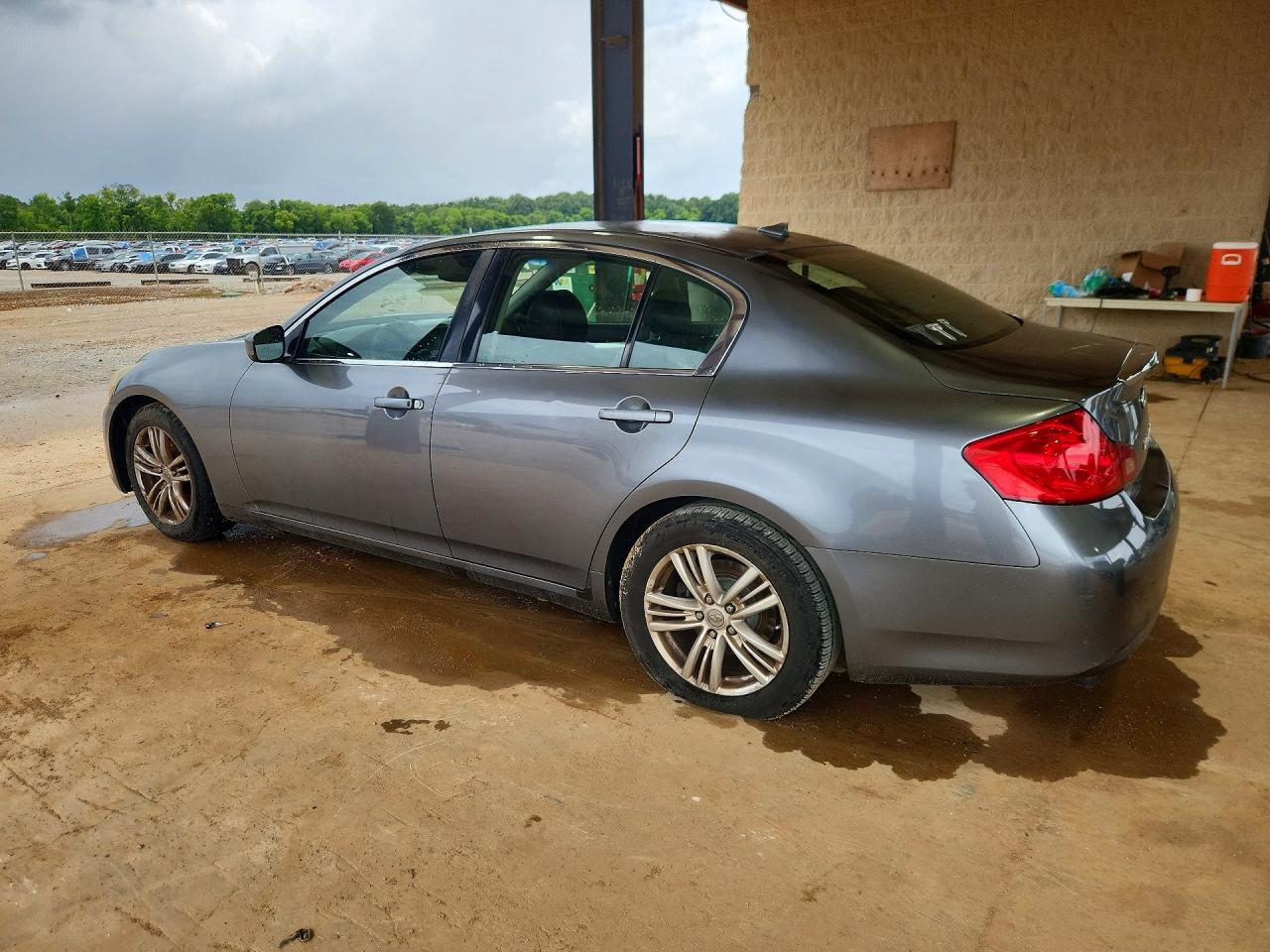2012 Infiniti G25 Sedan Base Silver vin: JN1DV6APXCM810351