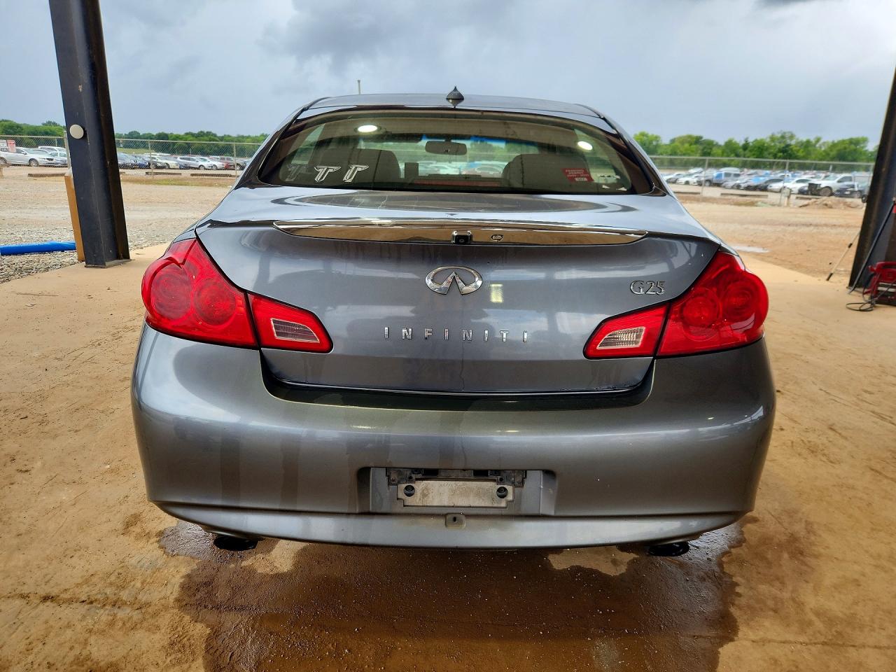 2012 Infiniti G25 Sedan Base Silver vin: JN1DV6APXCM810351