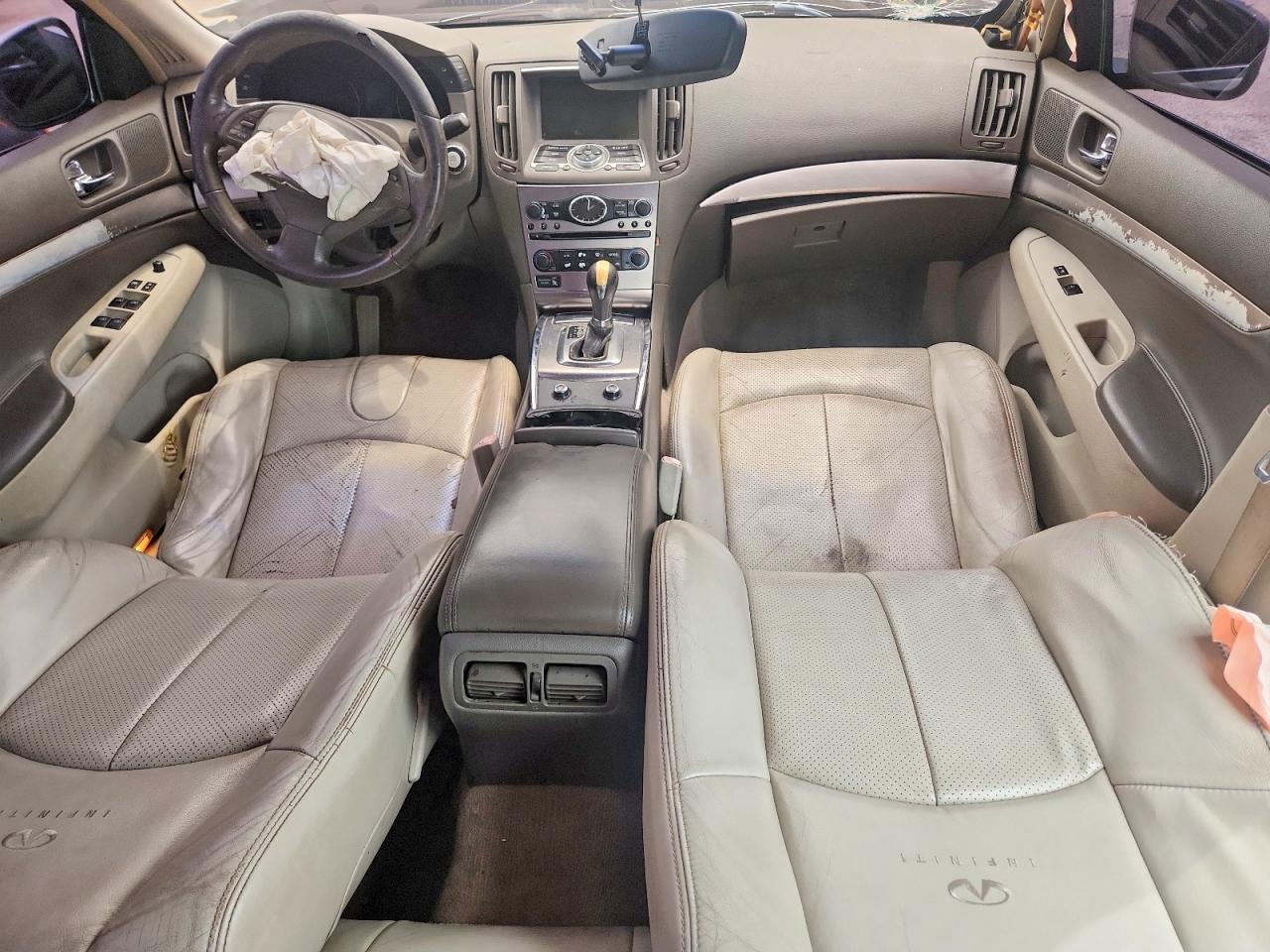 2012 Infiniti G25 Sedan Base Белый vin: JN1DV6APXCM811757