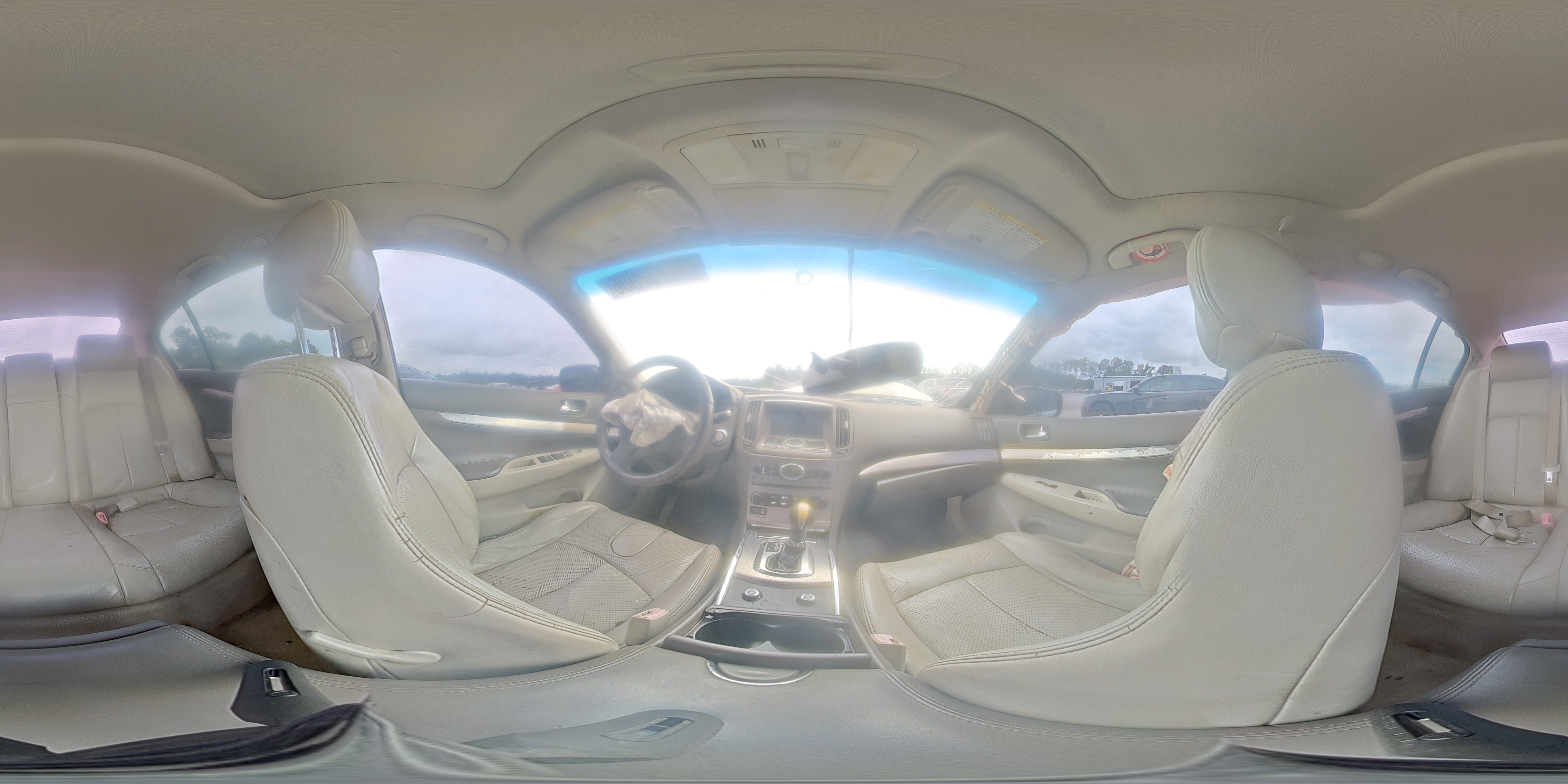 2012 Infiniti G25 Sedan Base Белый vin: JN1DV6APXCM811757