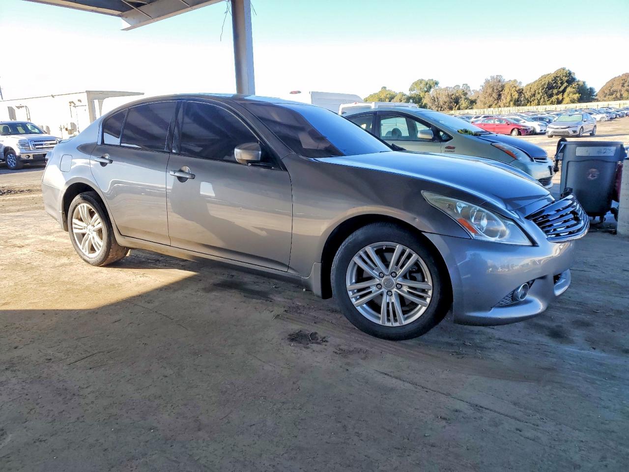 2011 Infiniti G25 Gray vin: JN1DV6AR0BM653011