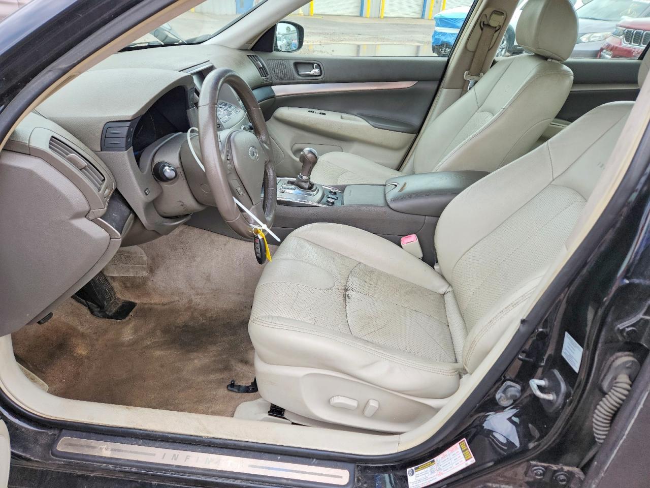 2011 Infiniti G25 Sedan X Black vin: JN1DV6AR1BM450046