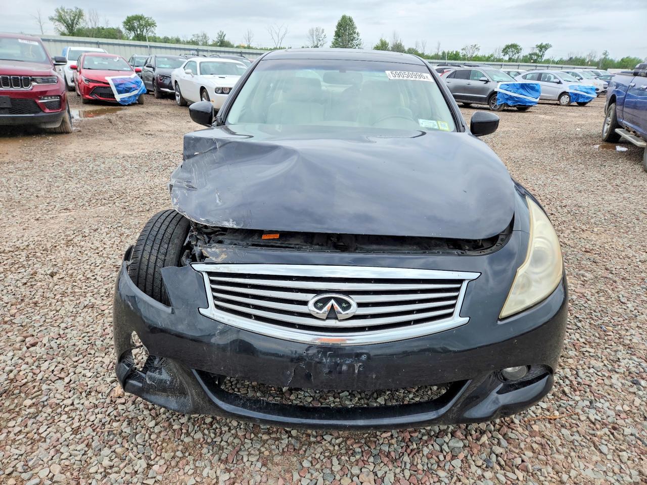 2011 Infiniti G25 Sedan X Black vin: JN1DV6AR1BM450046