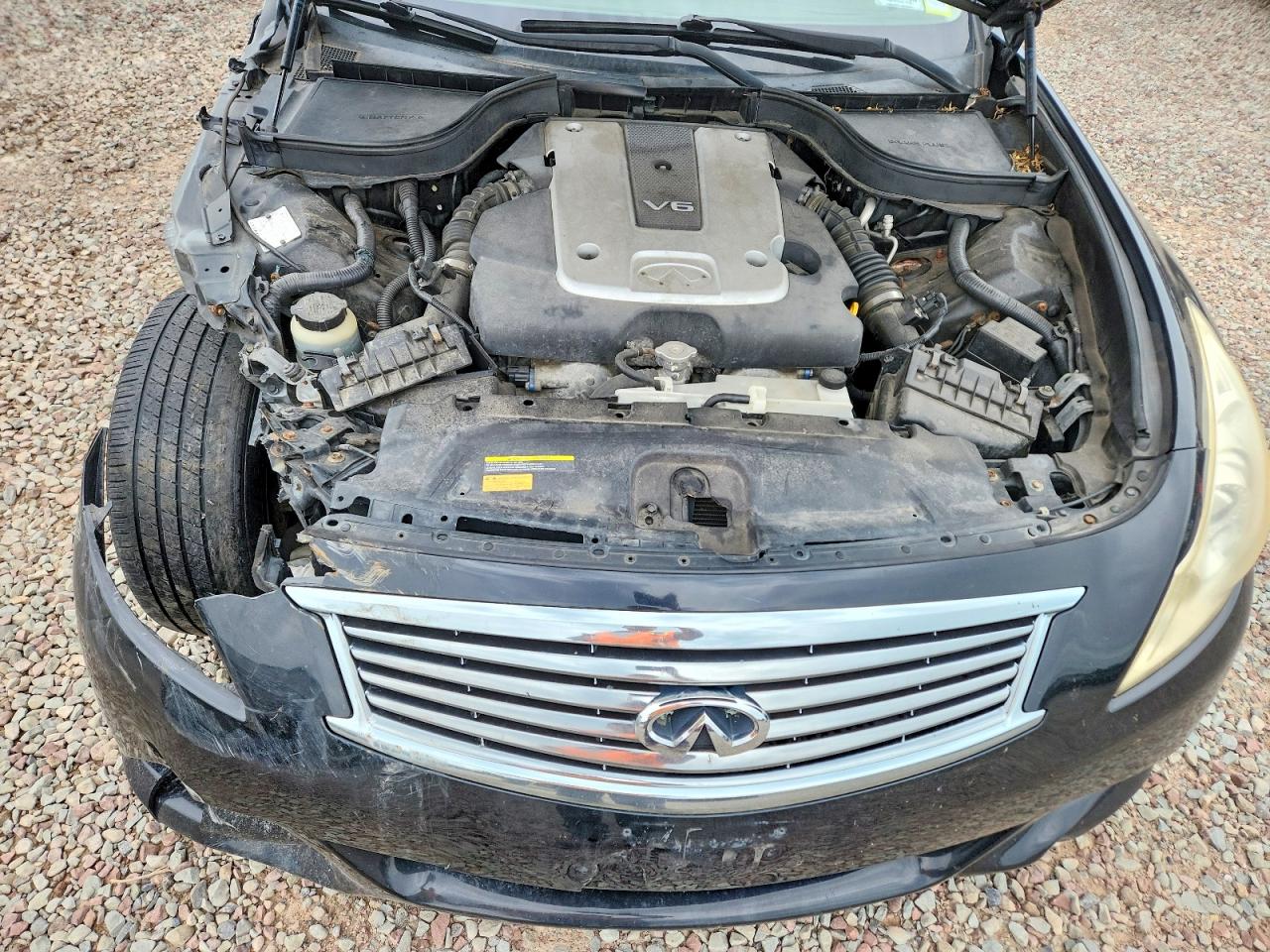 2011 Infiniti G25 Sedan X Black vin: JN1DV6AR1BM450046