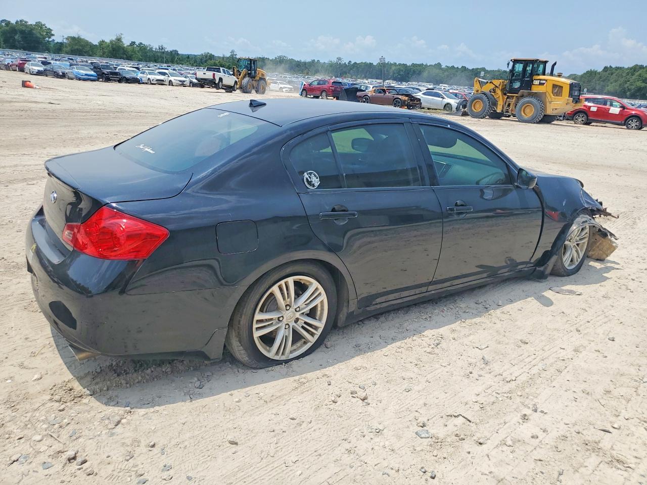 2012 Infiniti G25 Sedan X Black vin: JN1DV6AR1CM730700