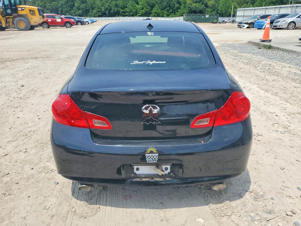 2012 Infiniti G25 Sedan X Black vin: JN1DV6AR1CM730700