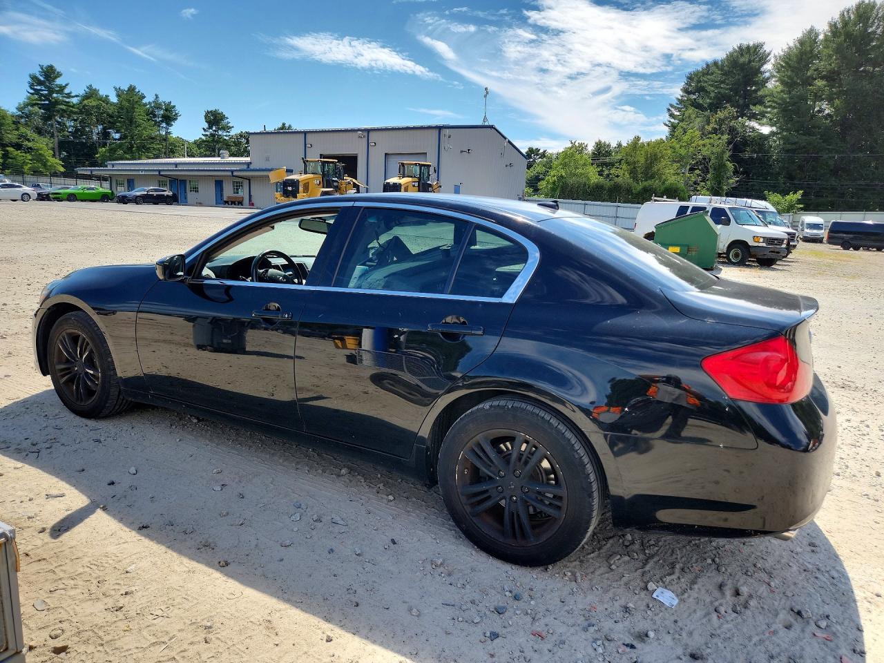2012 Infiniti G25 Sedan X Black vin: JN1DV6AR1CM731037