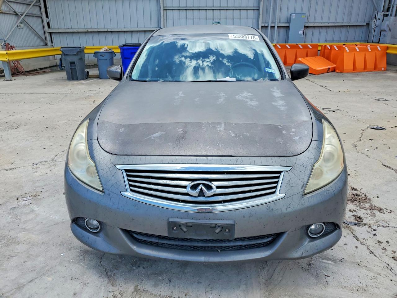 2012 Infiniti G25 Sedan X Gray vin: JN1DV6AR1CM862257