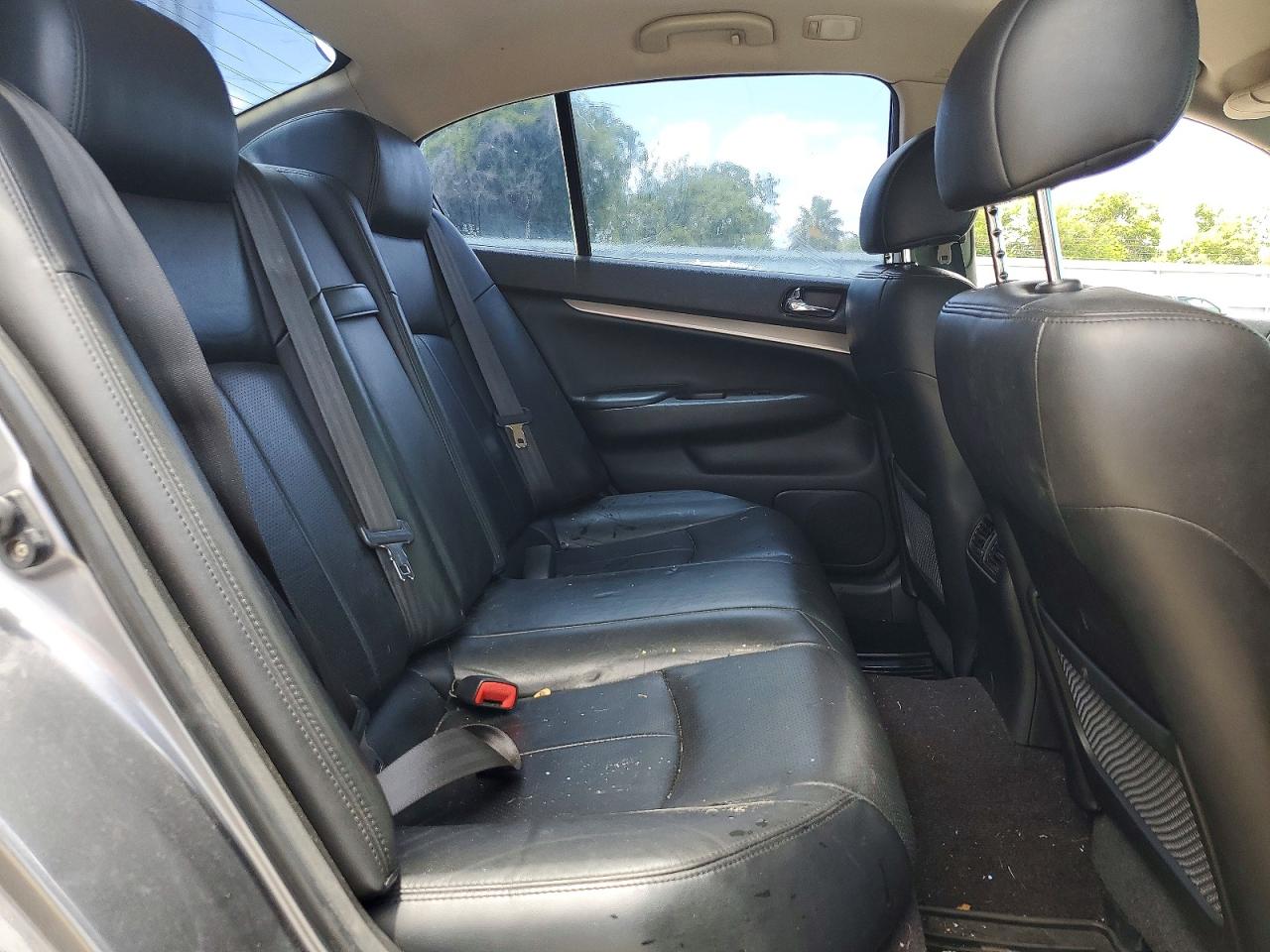 2012 Infiniti G25 Sedan X Gray vin: JN1DV6AR1CM862257