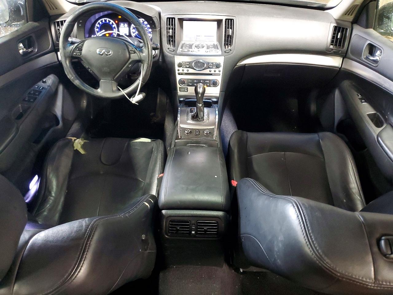2012 Infiniti G25 Sedan X Gray vin: JN1DV6AR1CM862579
