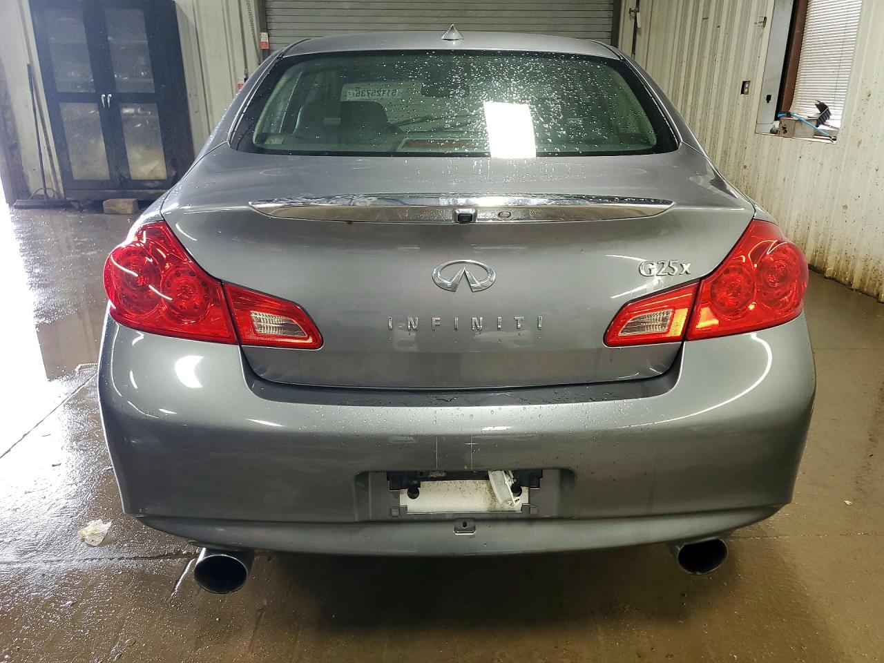 2012 Infiniti G25 Sedan X Gray vin: JN1DV6AR1CM862579