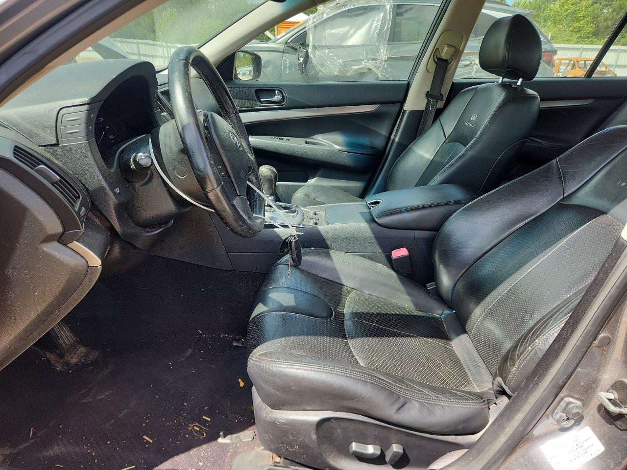 2011 Infiniti G25 Sedan X Gray vin: JN1DV6AR2BM651034
