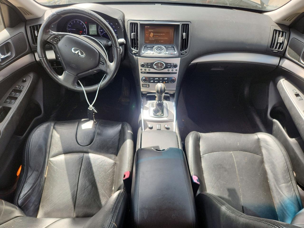 2011 Infiniti G25 Sedan X Gray vin: JN1DV6AR2BM651034