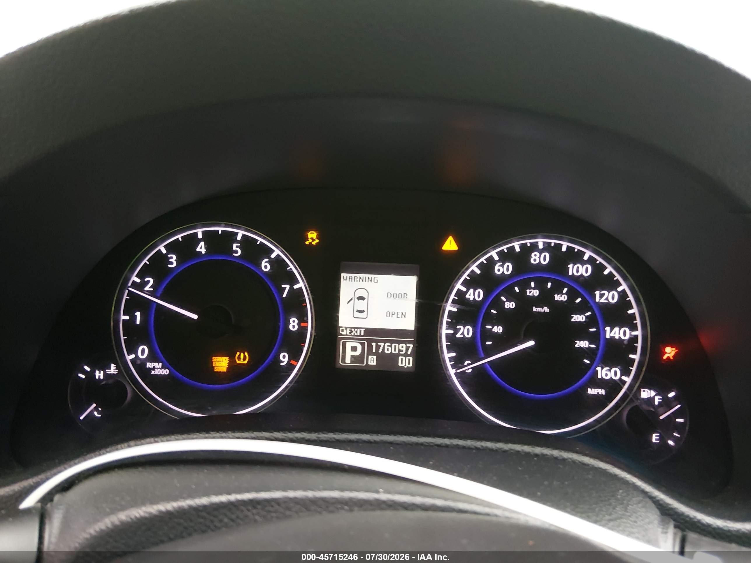2011 Infiniti G25x   Black vin: JN1DV6AR2BM651969