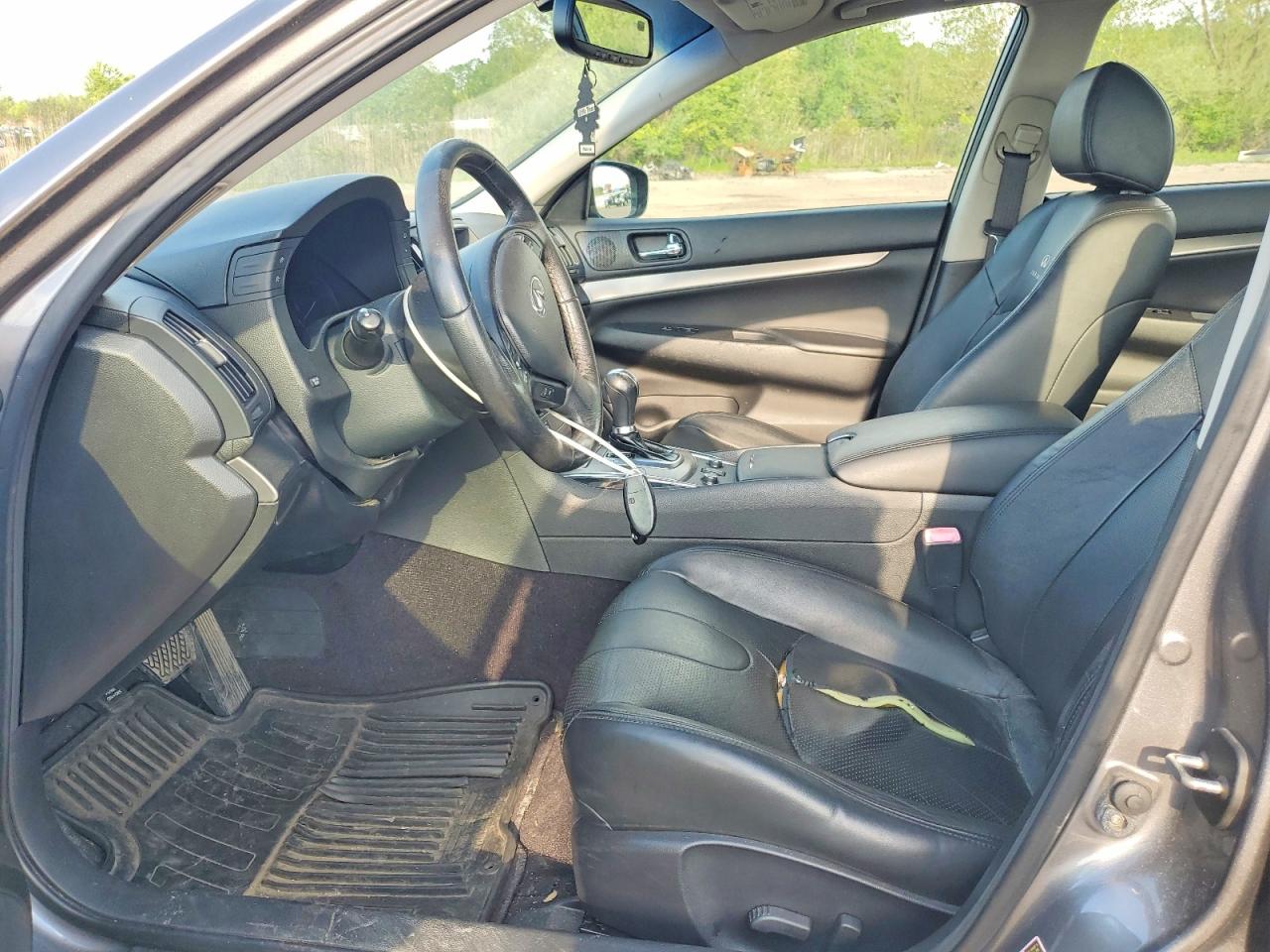 2011 Infiniti G25 Sedan X Gray vin: JN1DV6AR2BM653902