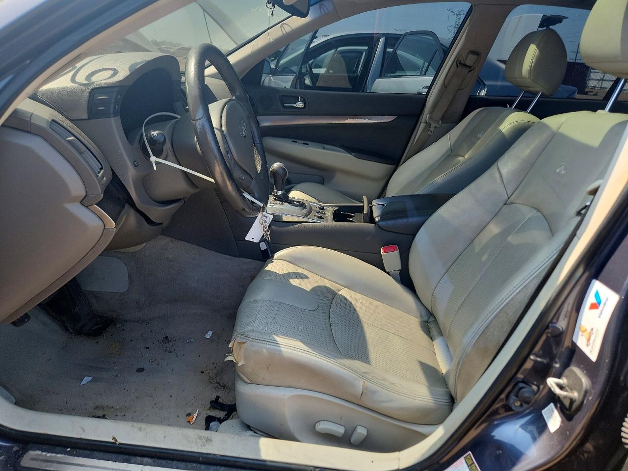 2012 Infiniti G25 Sedan X Серый vin: JN1DV6AR3CM730150