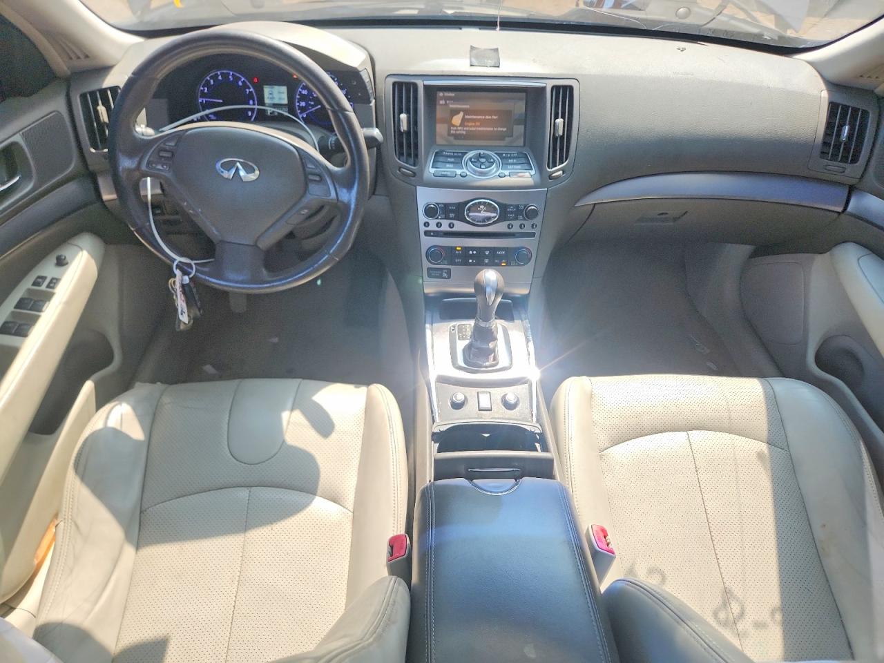 2012 Infiniti G25 Sedan X Серый vin: JN1DV6AR3CM730150