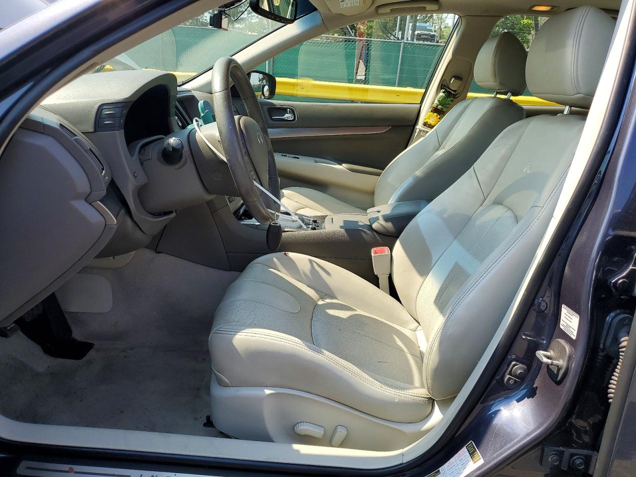 2012 Infiniti G25 Sedan X Blue vin: JN1DV6AR3CM730293