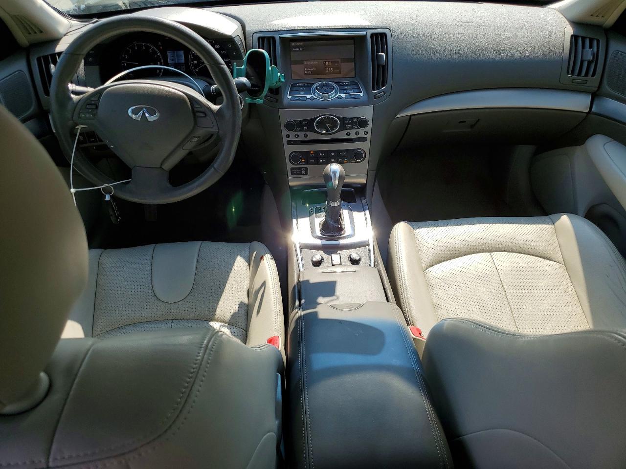 2012 Infiniti G25 Sedan X Blue vin: JN1DV6AR3CM730293