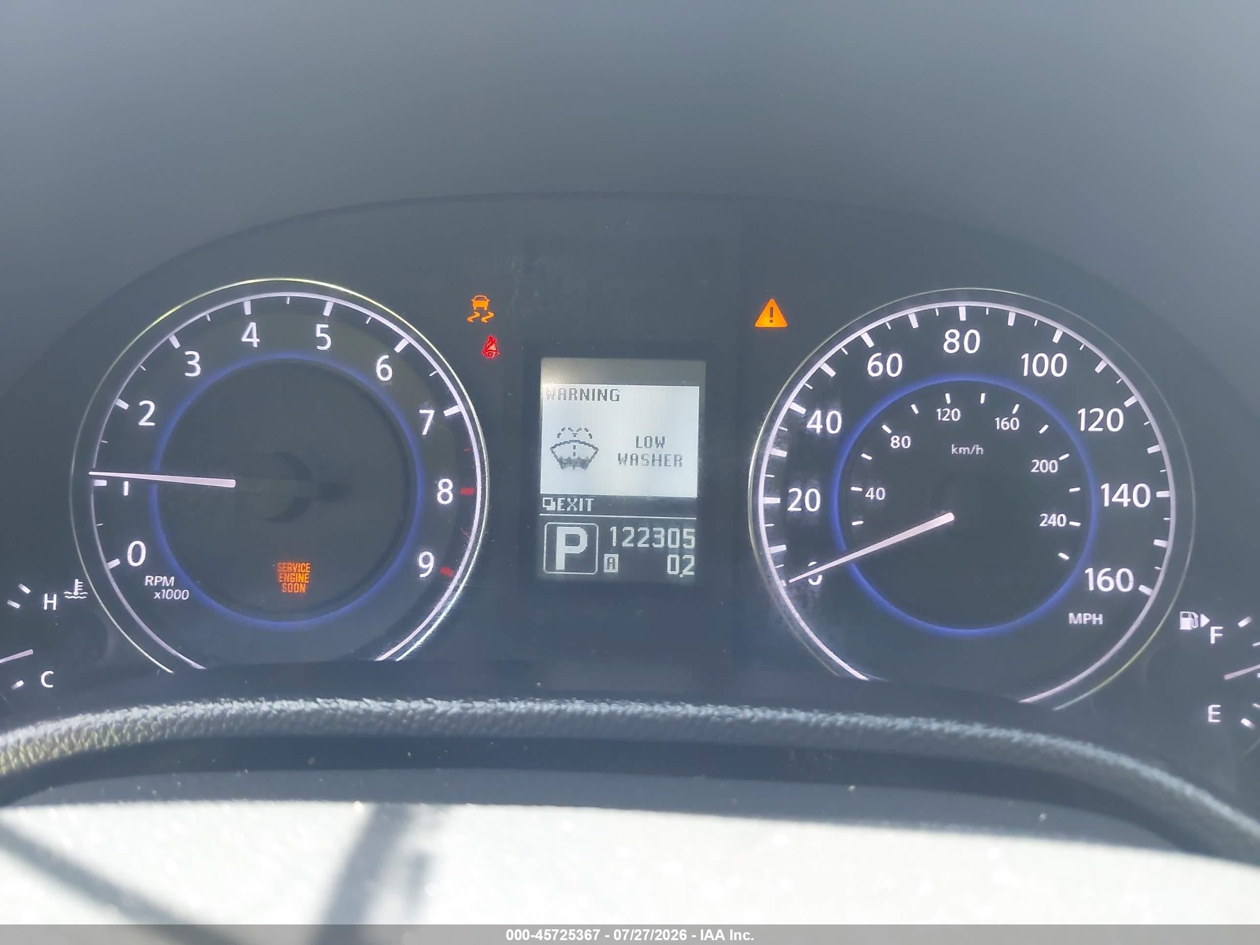 2012 Infiniti G25x   Gray vin: JN1DV6AR3CM862471