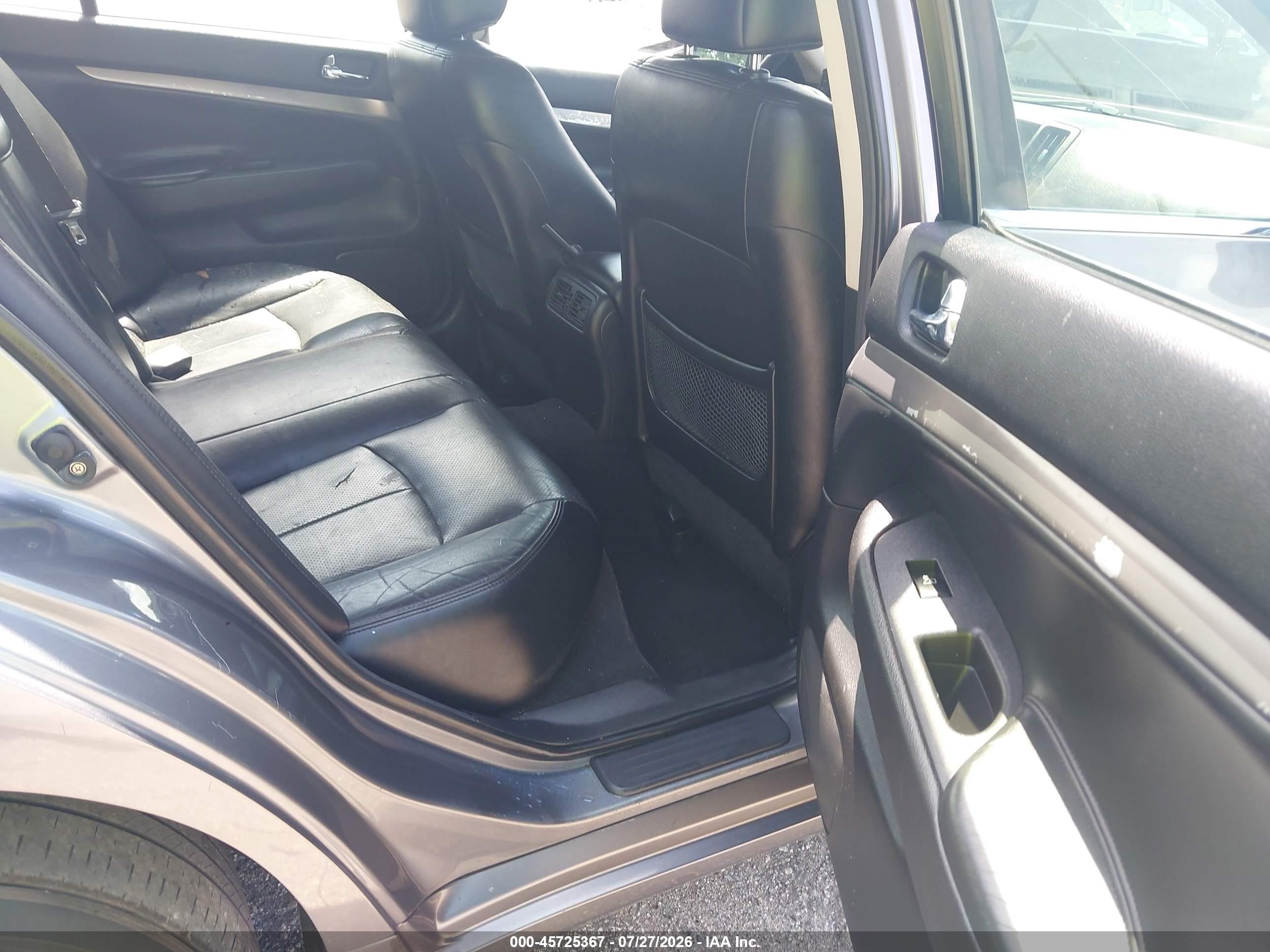 2012 Infiniti G25x   Gray vin: JN1DV6AR3CM862471